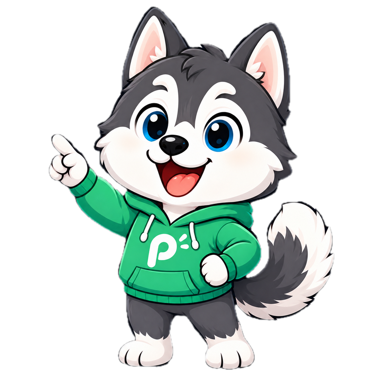 Pace husky mascot